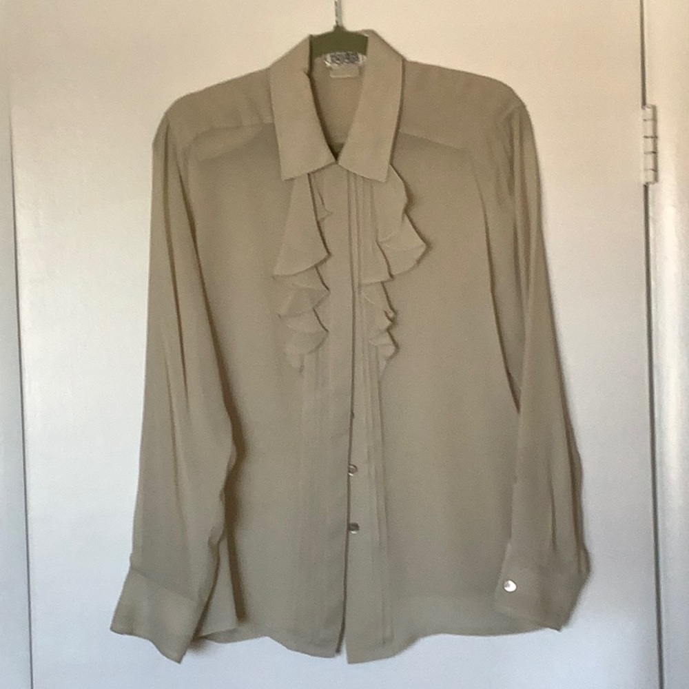 Escada 100% Silk Blouse